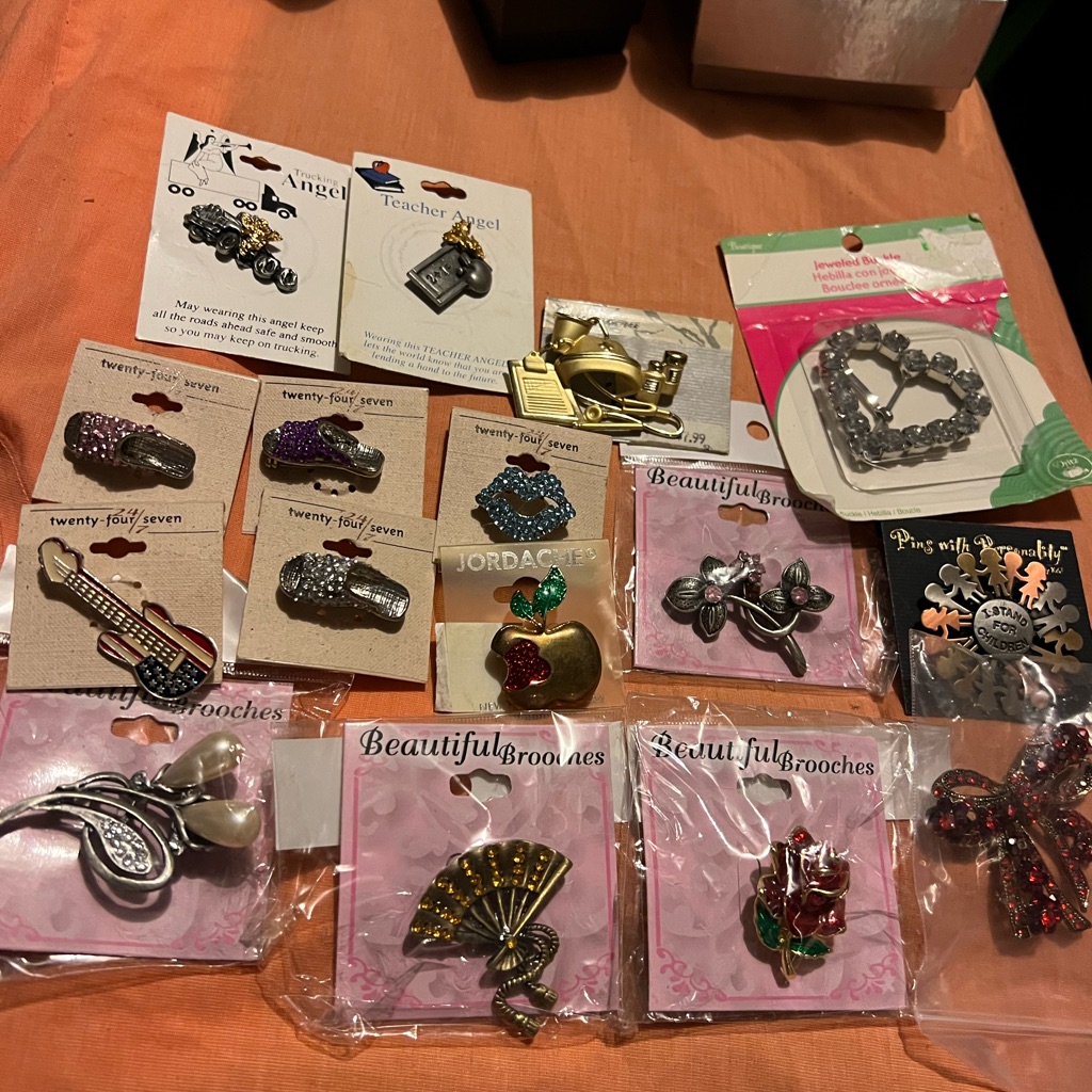 17 Brand New Broaches